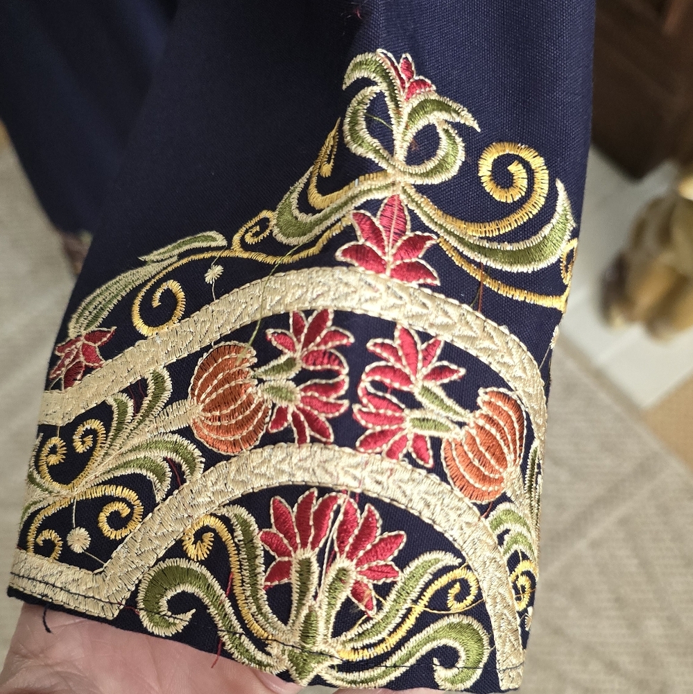 VINTAGE Ethnic Caftan Size XL - Picture 4 of 16